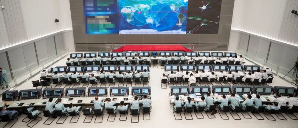 北京航天飞行控制中心|我国首次火星探测任务“天问一号”探测器完成第一次轨道中途修正