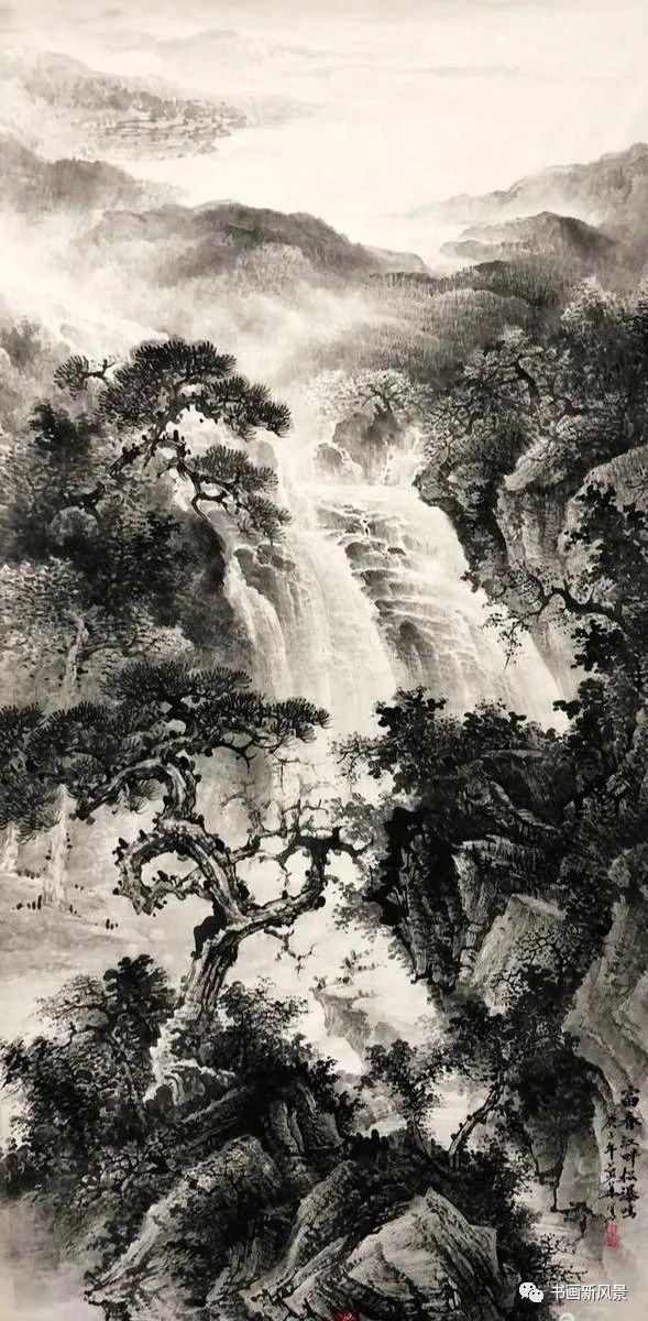 富春山|这水墨，炉火纯青！