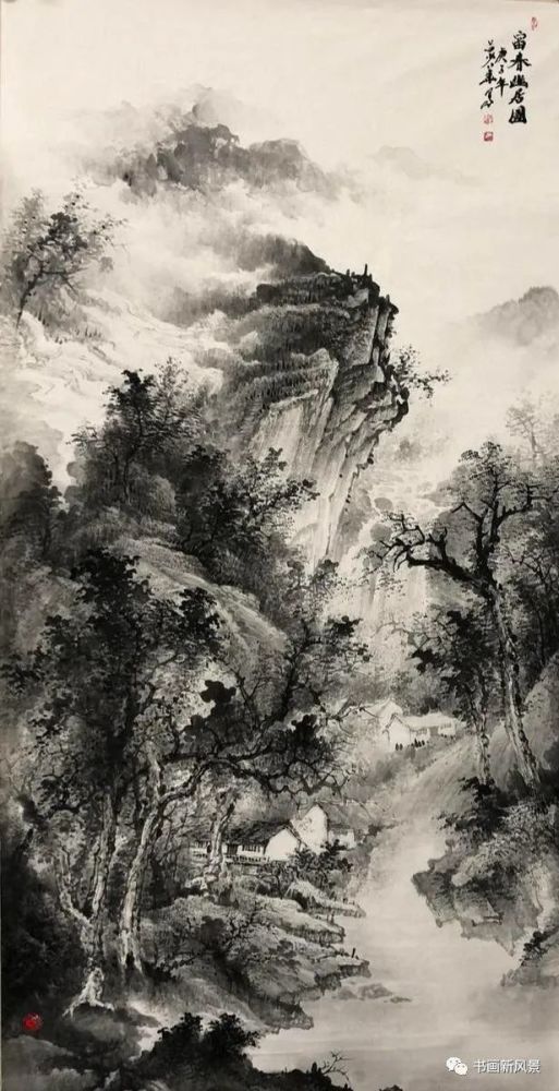 富春山|这水墨，炉火纯青！