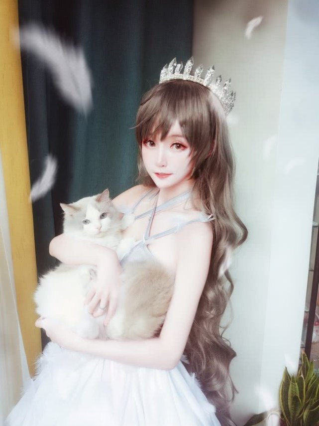 闪耀暖暖莉莉丝女王cos 梦中女神|莉莉丝|女神|cosplay
