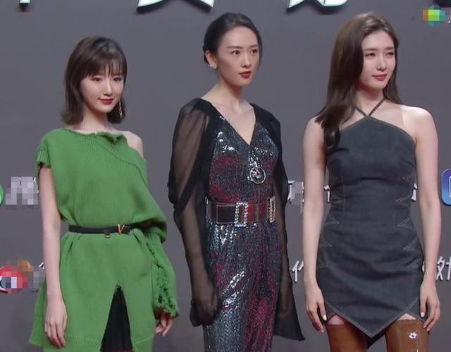 唐嫣|红毯竞艳，唐嫣复出肢体语言僵硬，乔欣跟张嘉倪的礼服一言难尽