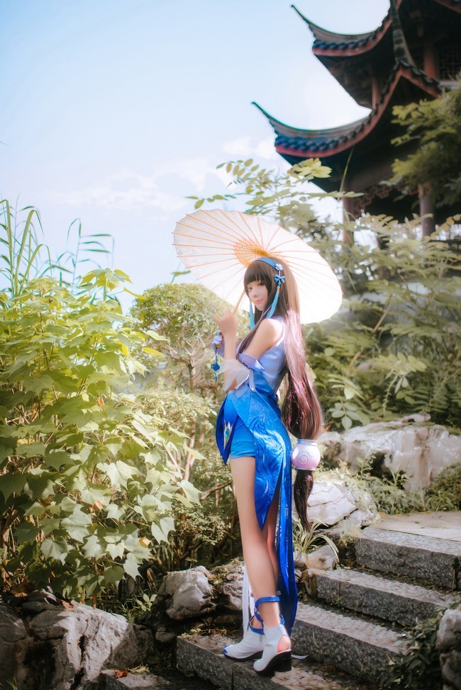 《王者荣耀》西施小姐姐cosplay,最有价值之物,给最珍贵之人