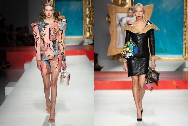 毕加索|Moschino2020春夏脑洞无极限！毕加索风格，调色盘、画框变包包