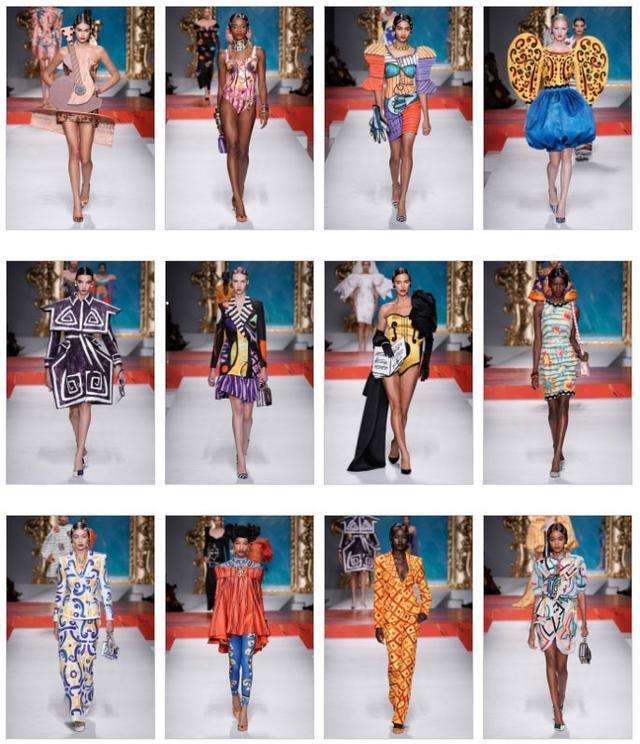 毕加索|Moschino2020春夏脑洞无极限！毕加索风格，调色盘、画框变包包