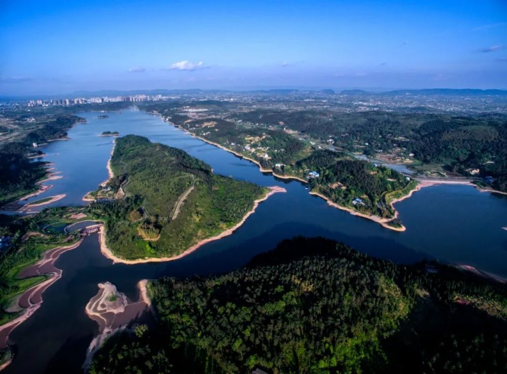 巴蜀四大文庙之首中川第一禅林——圣水寺九曲十一湾——甜城湖景点