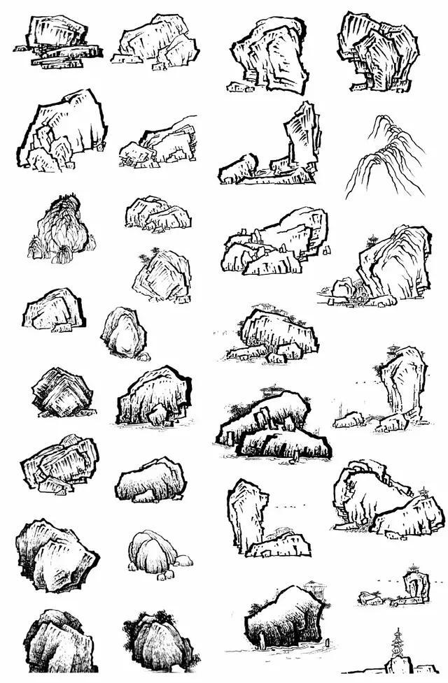 画法|还在为不会画国画而烦恼？学会这些基础画法，画国画其实很简单