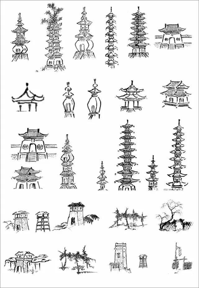 画法|还在为不会画国画而烦恼？学会这些基础画法，画国画其实很简单