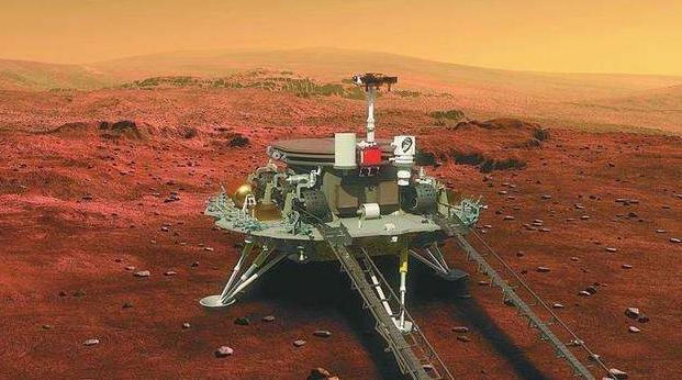 天问一号|发射一周后传来喜讯，天问一号拍下珍贵照片，美下令派火星车追赶