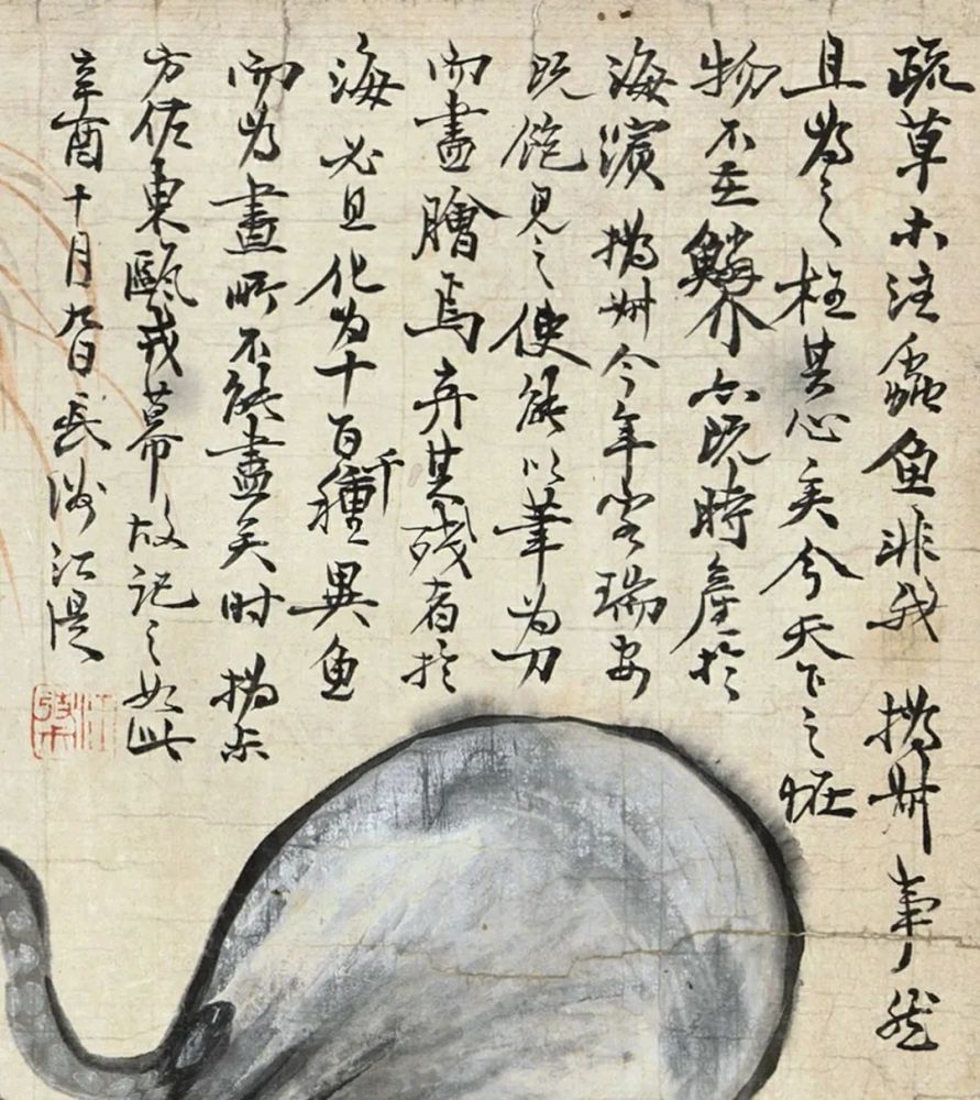 赵之谦|清代赵之谦《异鱼图》的“奇趣”与海洋生物