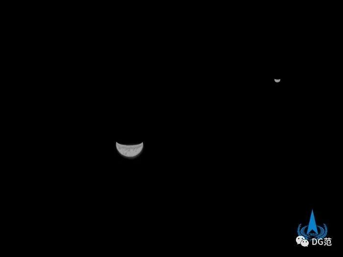 火星|今年三大火星任务均已升空 天问1号远离地球还回头拍了个照