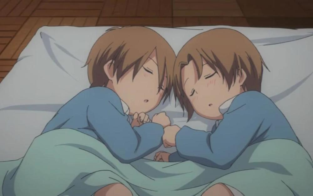 这部动漫诠释了男孩子的友谊主角还是双胞胎画风很治愈