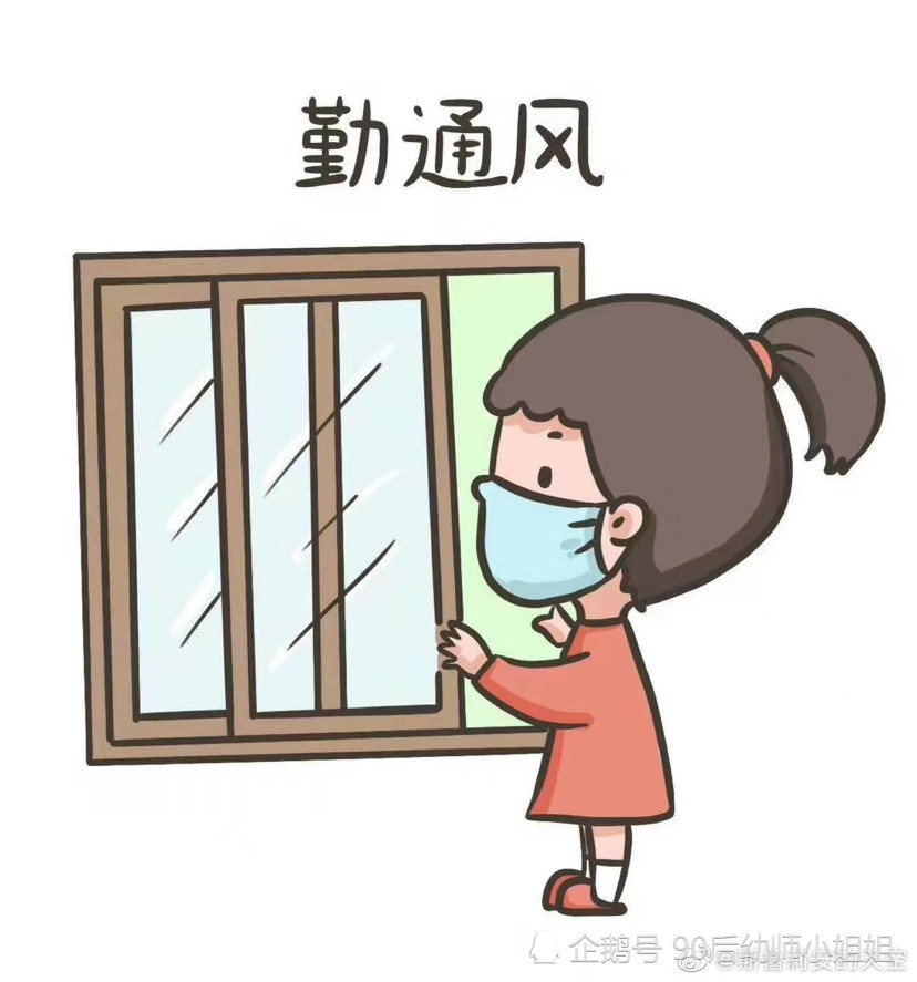 幼儿园开学环创之疫情防控卡通可爱版素材