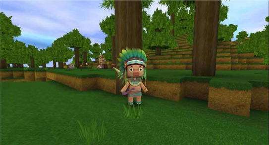 迷你世界:野人成为村民,玩家不再孤单,宛若给自己找了个保姆