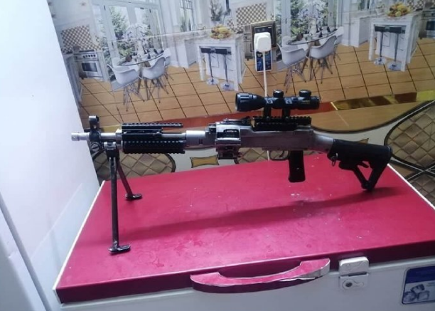 改装版56式班用轻机枪现身伊拉克