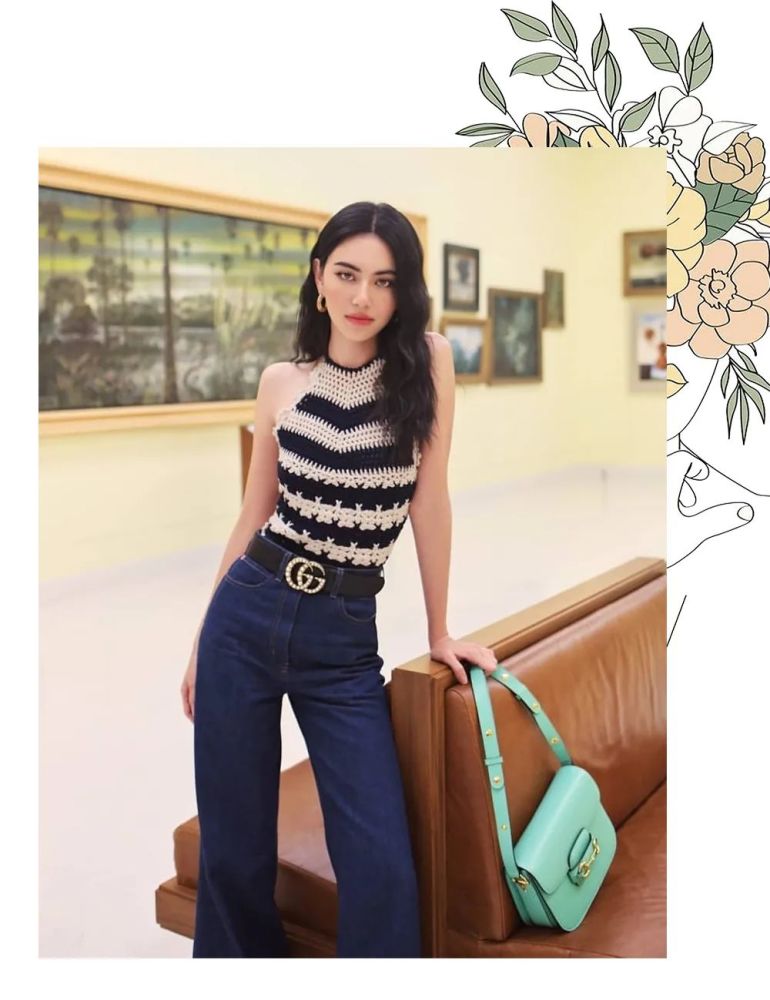 balmain|王漫妮把朋克Balmain穿得人间绝色了，梁先生你悔不悔？