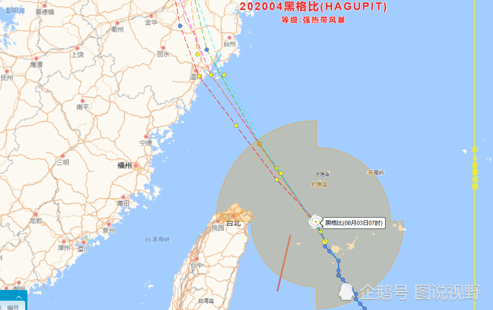 黑格比|台风“黑格比”强度加强 即将在浙江沿海这些地段登陆
