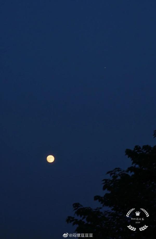 又圆又亮的超级大月亮你看到了吗