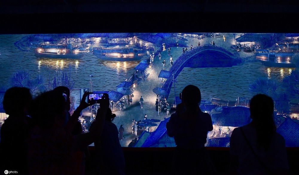 清明上河图|44米3D《清明上河图》长卷东北首展亮相沈阳