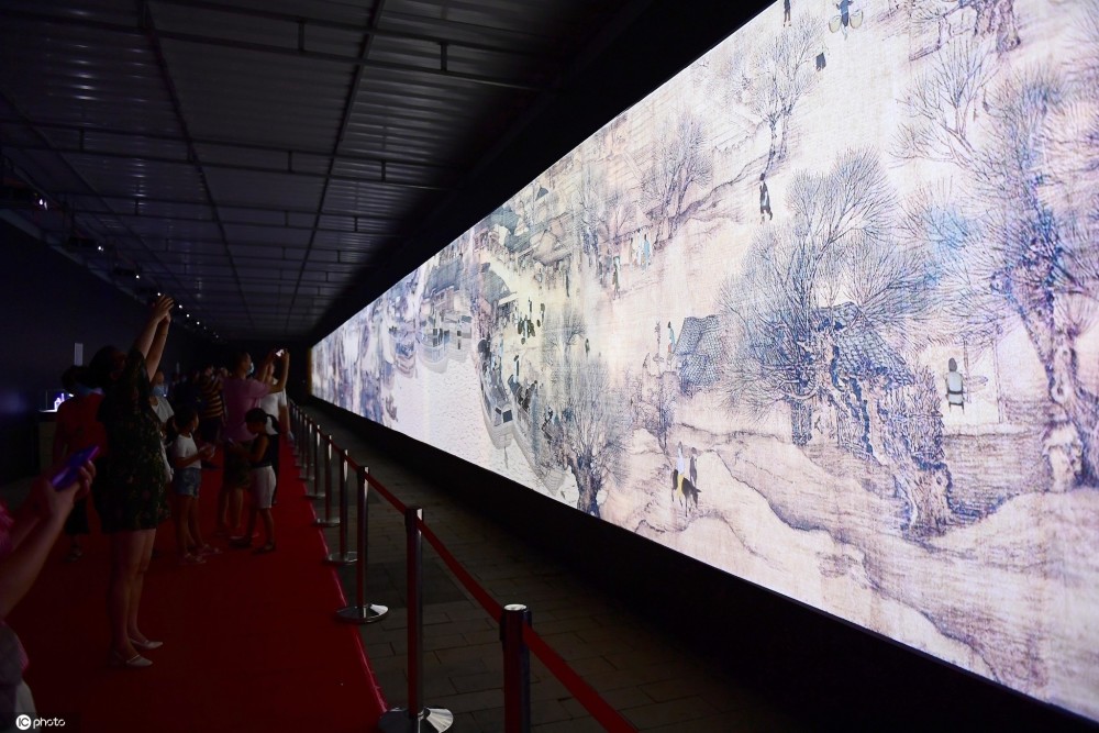 清明上河图|44米3D《清明上河图》长卷东北首展亮相沈阳