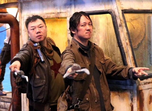 潘粤明|潘粤明拍戏险些中暑，自曝在37度高温之下，穿羽绒服吊钢丝爽透了