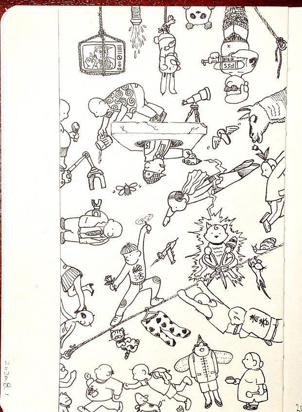 潘粤明|潘粤明拍戏险些中暑，自曝在37度高温之下，穿羽绒服吊钢丝爽透了