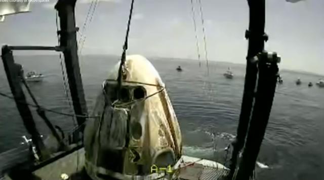 载人龙飞船|美国再次开创时代！载人龙飞船成功返回，太空探索商业化开启