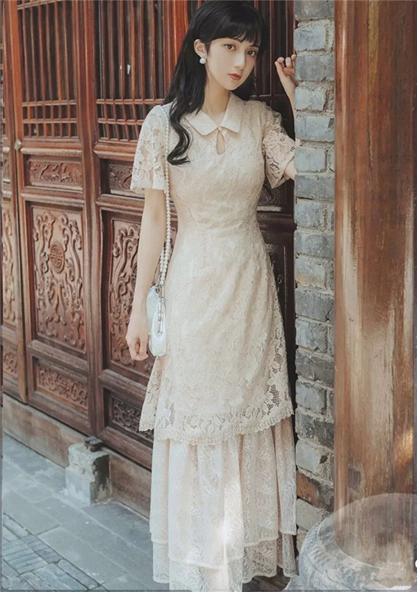 旗袍新改良的古典美，穿出东方韵味