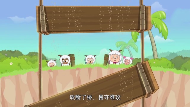 喜羊羊与灰太狼中的地标建筑狼堡谁都知道这个建筑重建了无数次