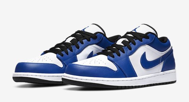 nike又出搶手aj1low經典藍白配色又將掀起購買熱潮