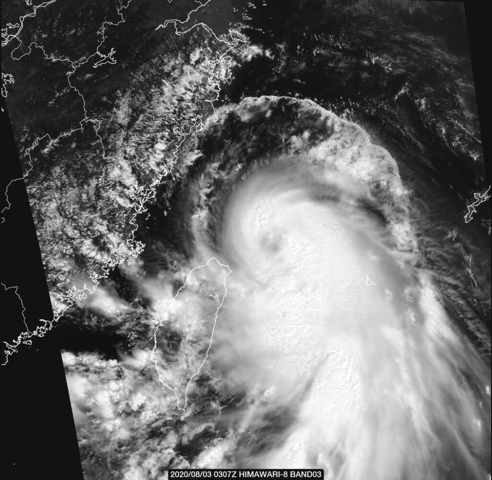 黑格比|台风眼出现！黑格比突然加强，已靠近浙江！分析：预警可能升级