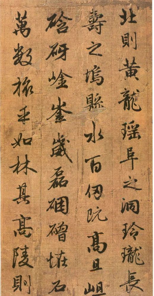 吴兴赋|赵孟頫书法得意之作《吴兴赋》绢本