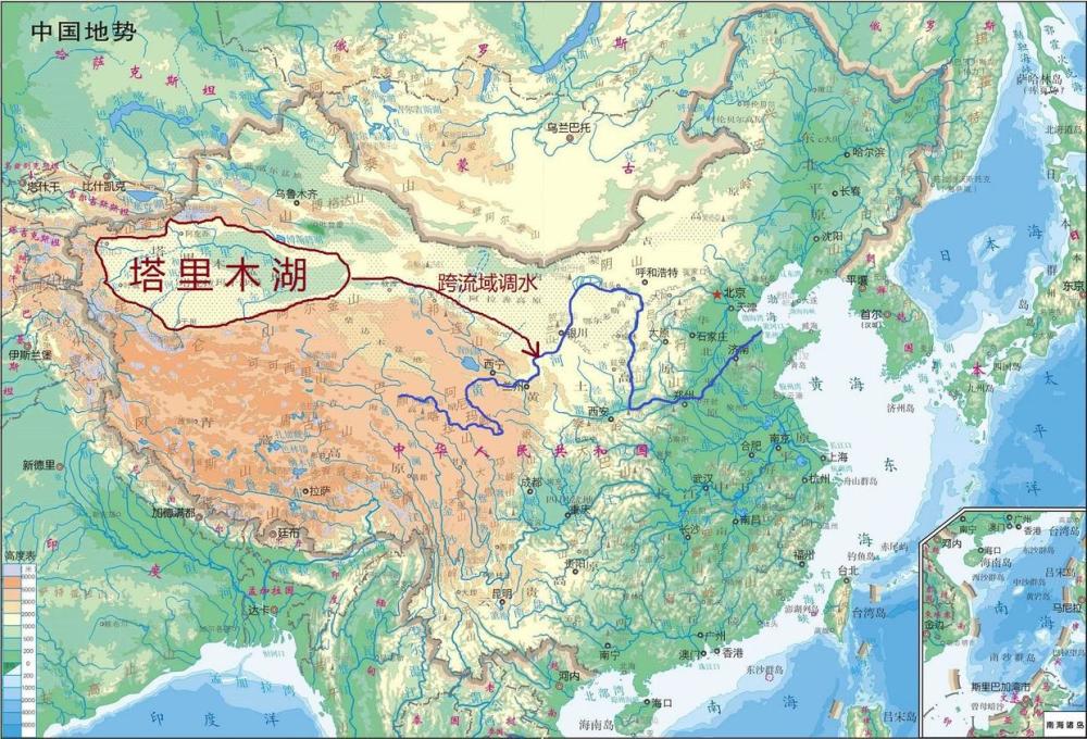 淡水湖|如果塔里木盆地变成巨大的淡水湖“塔里木湖”，会产生什么影响？