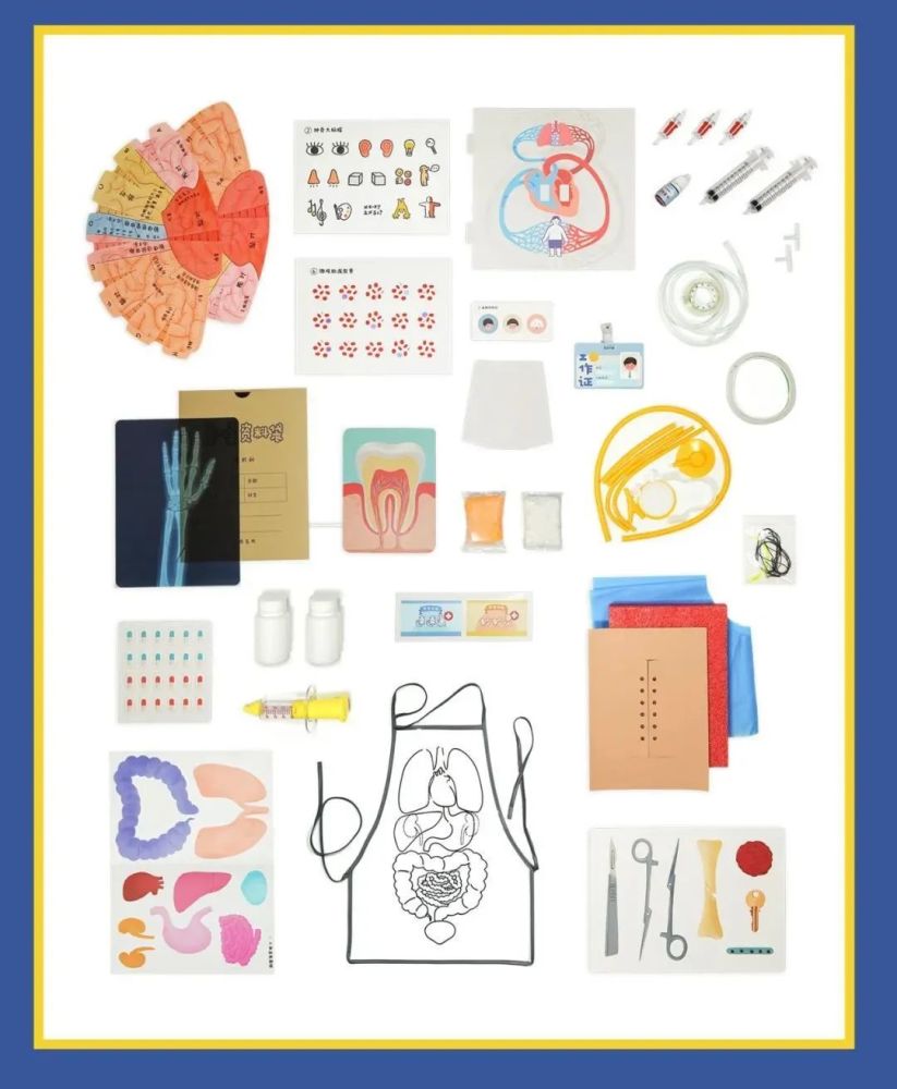 孩子|拍X光片、手术缝合、自制血液循环……娃竟然玩了俩小时没理我！