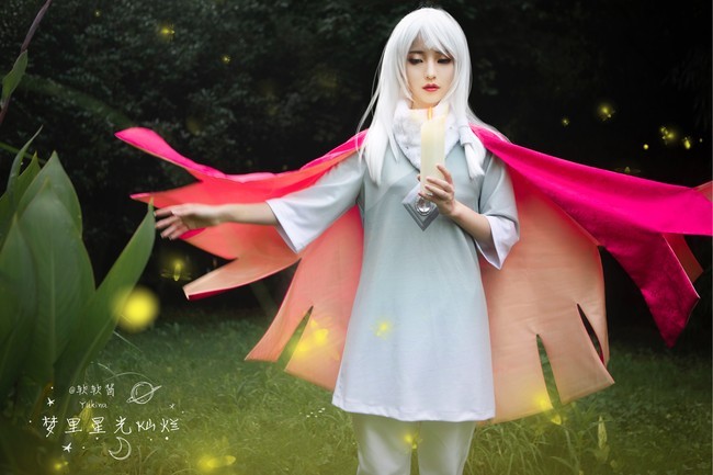 《sky光遇》cosplay,星河坠落带来光的吐息!