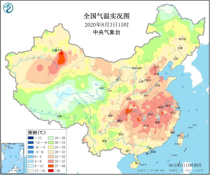 长江中下游地区|炎热“BOSS”发疯，面积超过亚洲！分析：台风过后南方还要再高温