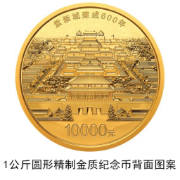 金银纪念币|见证“金”彩，云游紫禁城：紫禁城建成600年金银纪念币今日正式发行