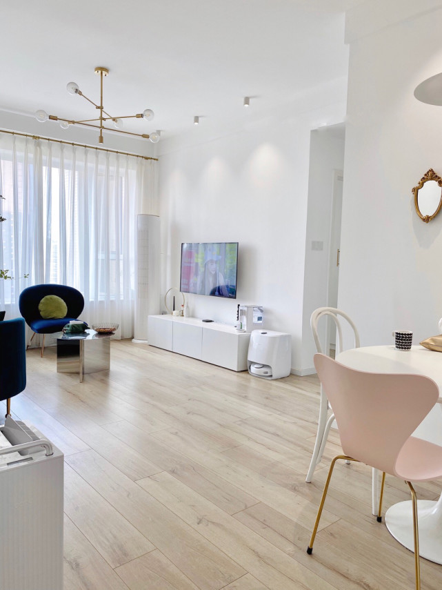 这是我见过最佛系的装修:全屋浅色调,极简风格,入住太舒服了!