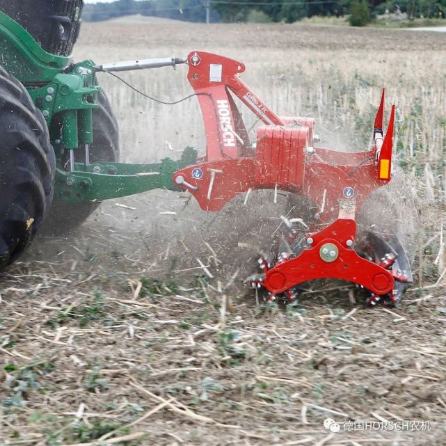 双刀辊高效灭茬神器德国豪狮cultrotc灭茬机