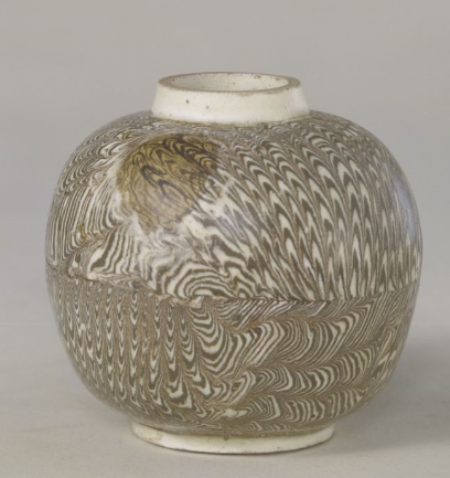 宋 修武窑绞胎罐