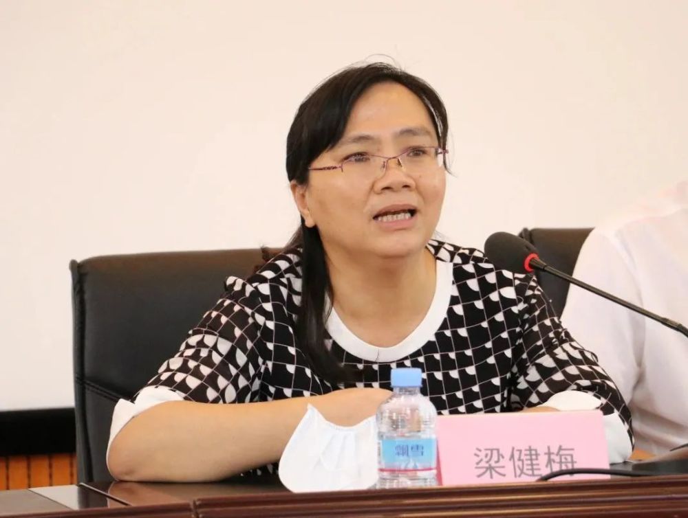 封开县委副书记,县长梁健梅
