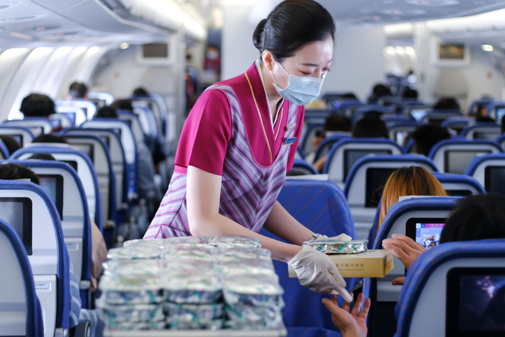 China Southern Airlines flight meal