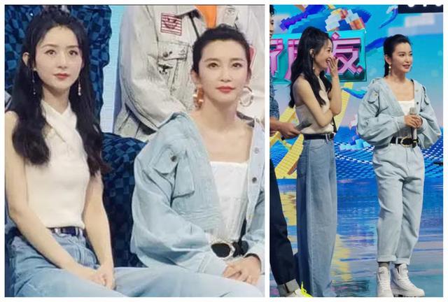 宋茜|活动造型，宋茜宝石裙变行走的花瓶，李冰冰好状态同框赵丽颖不输