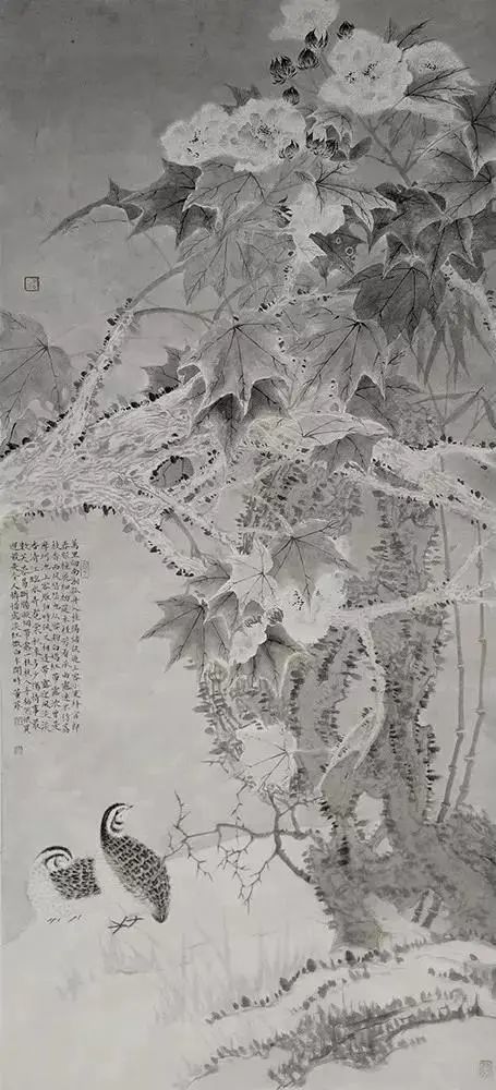 画为无声诗董菲花鸟画作品欣赏