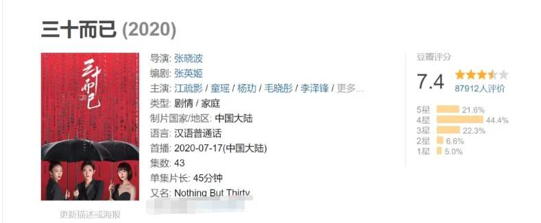 三十而已|《三十而已》大结局，林有有成为最大败笔