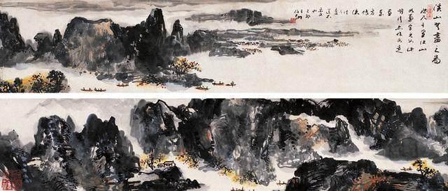 王伯敏|国画名家王伯敏山水画作品欣赏！