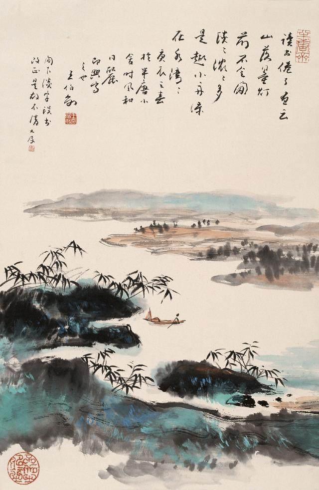 王伯敏|国画名家王伯敏山水画作品欣赏！