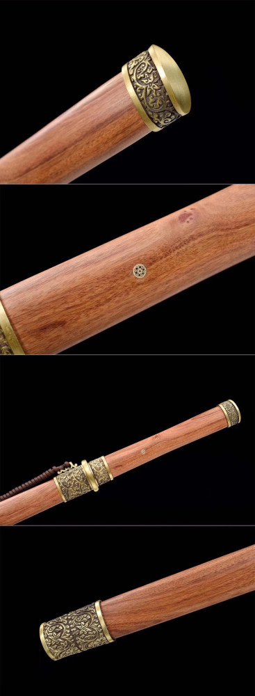 绝世武魂|唐橫刀-绝世武魂，手工锻造百炼折叠花纹钢斧刃研磨