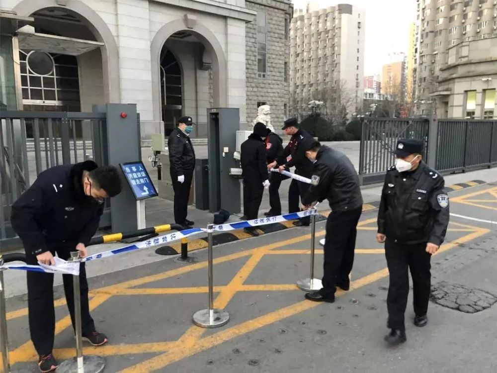 司法警察|多张照片，回顾疫情下北京法警的难忘瞬间