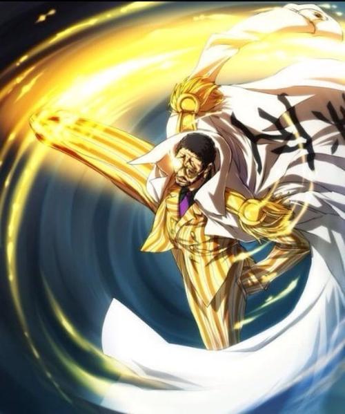 海贼王 海军本部最高战力大将 黄猿波鲁萨莉诺 腾讯新闻