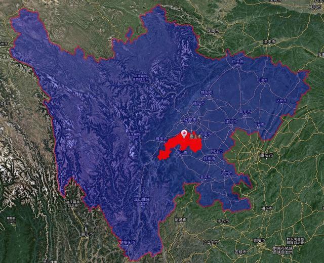 眉山市2区4县地理位置城区建成面积排名知道仁寿县排第几吗